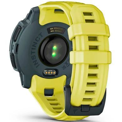 Смарт-часы Garmin Instinct E, 45 mm, ElectricLimeBezel w/ ElectricLimeBand, GPS