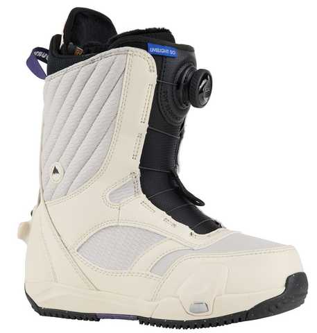 Burton LIMELIGHT STEP ON 24 stout white 6 5