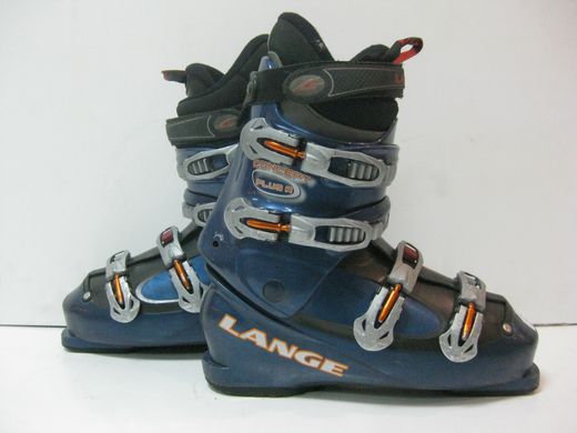 Черевики гірськолижні Lange concept plus R синие (розмір 43)