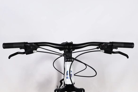 Велосипед ST 29" Space MARS DD FR рама-16" черный с белым 2026