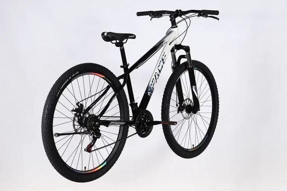 Велосипед ST 29" Space MARS DD FR рама-16" черный с белым 2026