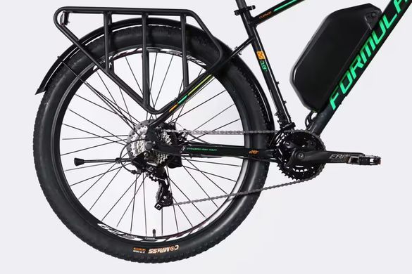 Велосипед с электроприводом 29" AL Formula eCURSOR MAN DD CS рама-19" 48B 17.5А*г 500Вт черно-зеленый 2026