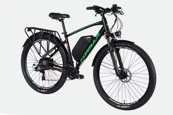 Велосипед с электроприводом 29" AL Formula eCURSOR MAN DD CS рама-19" 48B 17.5А*г 500Вт черно-зеленый 2026