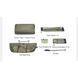 Палатка двухместная Naturehike Opalus, UL, CNK2450WS036, темно-зеленый 3 из 11