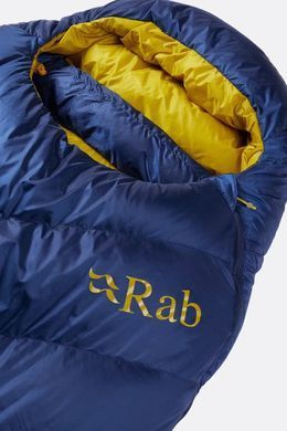 Спальний мішок жіночий Rab Neutrino 400 Wmns Regular, (-7&deg;C), 170 см - Left Zip, Nightfall Blue