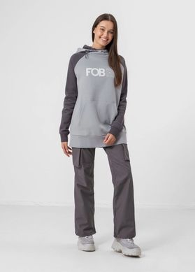 Штаны 4F FOB горнолыжные цвет: серый