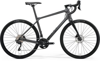 Велосипед Merida SILEX 4000, M(50), MATT DARK SILVER(GLOSSY BLACK)