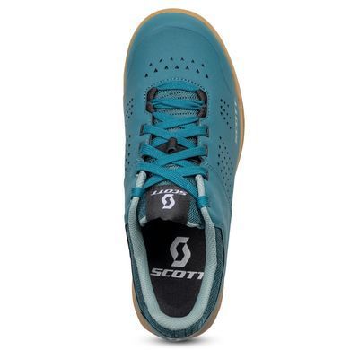 Велотуфлі Scott W MTB SHR-ALP FLAT LACE petrol blue/mint green - 42.0