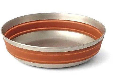 Миска складная Sea to Summit Detour Stainless Steel Collapsible Bowl, Bombay Brown, L