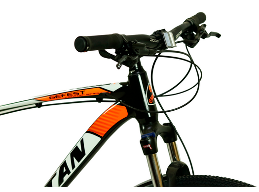 Велосипед Titan 29" Gefest рама-20" black-white-orange