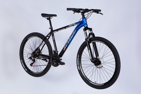 Велосипед AL 27.5" Space PHAETON DD FR рама-19" чорно-синій 2026