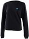 Худі TLD WOMENS NO ARTIFICIAL COLORS CROP TOP PULLOVER [BLACK] SM 1 з 2