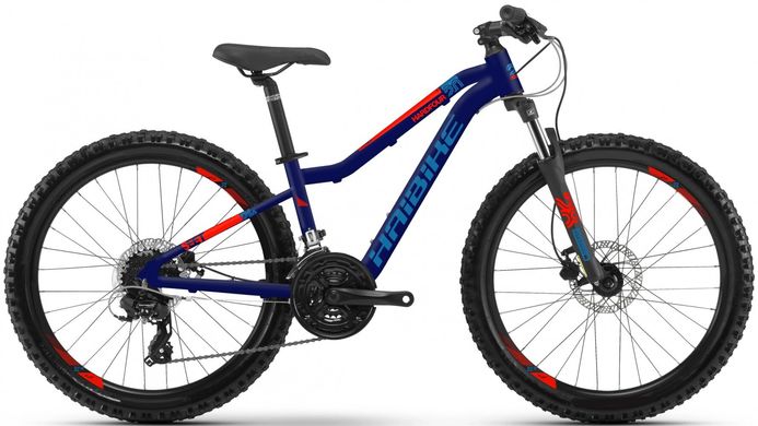 Велосипед Haibike SEET HardFour 2.0 Altus19 HB 24" , сине-красный, 2020