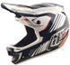 Шлем TLD D4 POLYACRYLITE HELMET; QUALIFER [BLUE/WHITE] XL 1 из 8