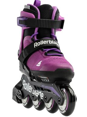 Роликові ковзани Rollerblade Microblade 2023 purple-black 36.5-40