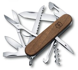 Нож складной Victorinox HUNTSMAN WOOD 1.3711.63