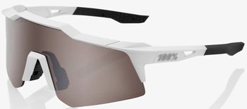 Велоочки Ride 100% SPEEDCRAFT XS - Matte White - HiPER Silver Mirror Lens, Mirror Lens