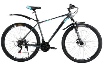 Велосипед Cross 29" Forest 2024 Рама-19,5" grey-black