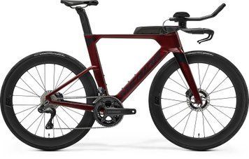 Велосипед Merida TIME WARP TRI LIMITED M BURGUNDY RED(BLACK)