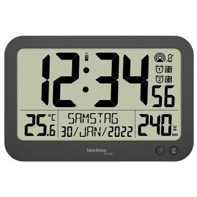 Годинник настінний Technoline WS8026 Black (WS8026)