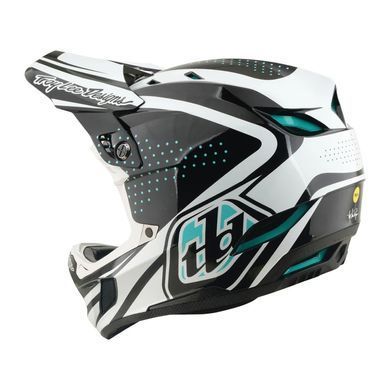 Шлем TLD D4 POLYACRYLITE HELMET; THE LINE [CHARCOAL / WHITE] XL