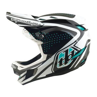 Шлем TLD D4 POLYACRYLITE HELMET; THE LINE [CHARCOAL / WHITE] XL