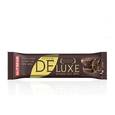 Спортивне харчування Nutrend Deluxe protein bar, 60 г, шоколадне тістечко