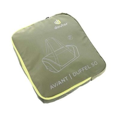 Сумка Deuter Aviant Duffel 50 колір 2243 khaki-ivy