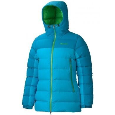 Женская куртка Marmot Mountain Down Jacket (Blue Sea/Mosaic Blue, XS)