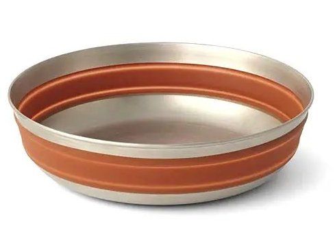 Миска складная Sea to Summit Detour Stainless Steel Collapsible Bowl, Bombay Brown, M