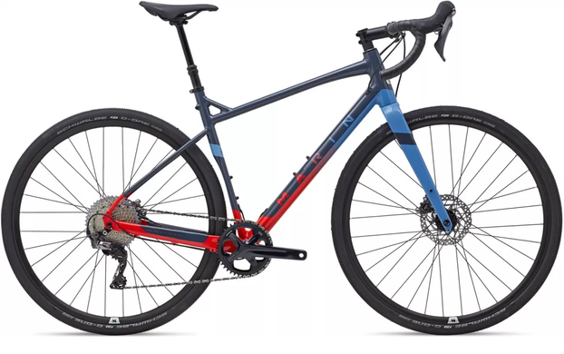Велосипед 28" Marin GESTALT X11, рама 52см, 2022 Gloss Grey/Blue/Roarange