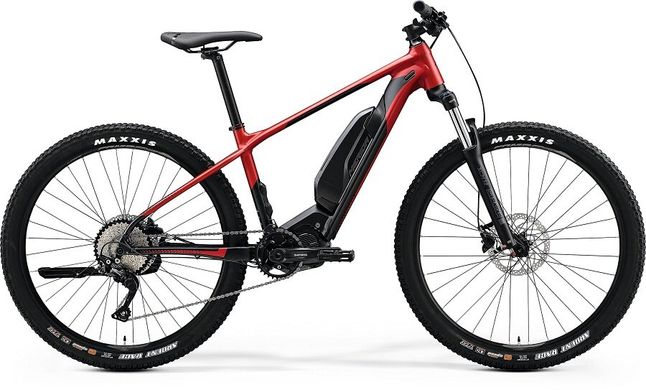 Велосипед Merida eBIG.SEVEN 300SE SILK X'MAS RED/BLACK 2020
