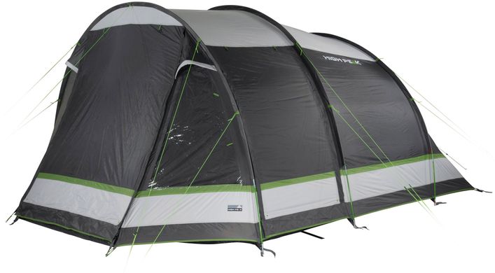 Палатка четырехместная High Peak Meran 4.0 Light Grey/Dark Grey/Green