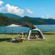 Намет тримісний автоматичний із тентом Naturehike Ango CNK2550WS010, L, коричневий 2 з 10