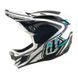 Шлем TLD D4 POLYACRYLITE HELMET; THE LINE [CHARCOAL / WHITE] XL 2 из 5