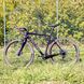 Велосипед Cyclone 700c-CGX-carbon 54cm чорний/фіол 11 з 11