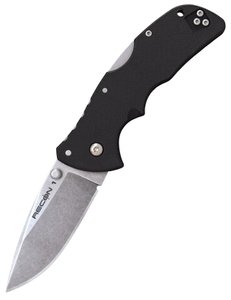 Нож складной Cold Steel Mini Recon 1 Spear Point, Black