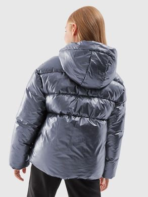 Дитяча куртка 4F срібло, для дівчинки 164(р)