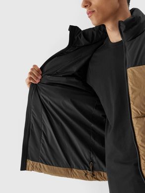 Куртка 4F WARM коричневый+черный, мужская XL(р)