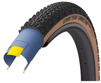Покришка 650x50 (50-584) GoodYear CONNECTOR tubeless complete, folding, black/tan, 120tpi