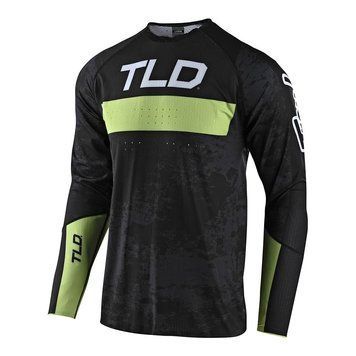 Джерси TLD Sprint Ultra Jersey, [GRIME BLACK / GLO GREEN], размер SM