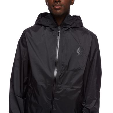 Мембранная мужская куртка Black Diamond M Treeline Rain Shell (Black, S)