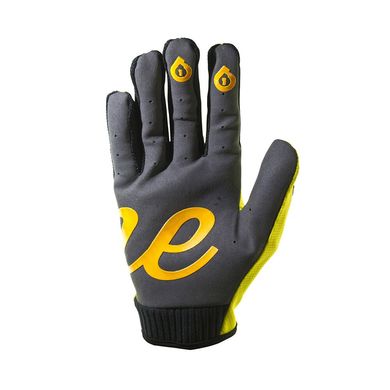 Велорукавиці SixSixOne Comp Glove Yellow Script S