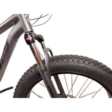 Велосипед Cross 26"*4" Crossover susp 2025 рама-19" dark grey