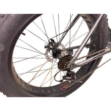 Велосипед Cross 26"*4" Crossover susp 2025 рама-19" dark grey