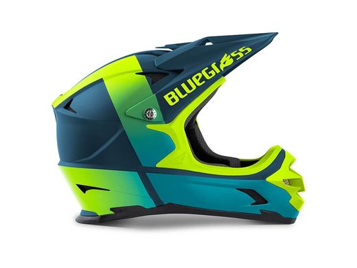 Шлем Bluegrass Intox CE PETROL BLUE FLUO YELLOW/MATT M 56-58 cm