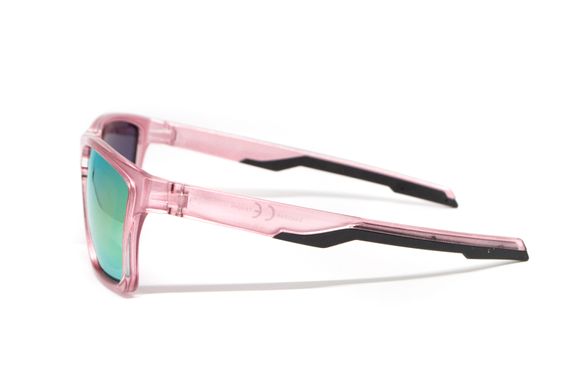 Окуляри BluWater Sandbar Polarized (G-Tech pink), дзеркальні рожеві