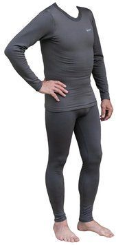 Термобелье мужское Tramp Warm Soft комплект (футболка+штаны) grey UTRUM-019-grey