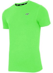 Футболка 4F фітнес колір: зелений неон