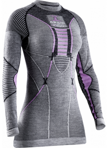 Термокофта X-Bionic Apani 4.0 Merino Shirt Round Neck Long Sleeve Women B343 AW 22